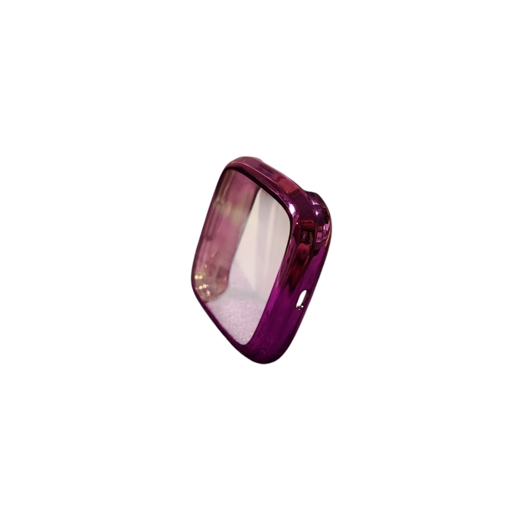 Fit Bit Versa 2 Protective Case & Screen Protector Metallic Purple